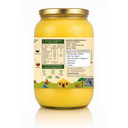 JEEVANKOSH A2 Desi Cow Ghee 1000ML