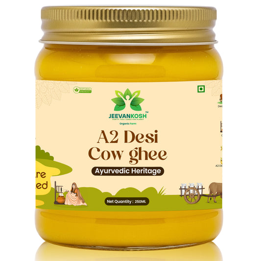 JEEVANKOSH A2 Desi Cow Ghee 250ml