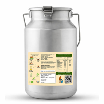 JEEVANKOSH A2 Desi Cow Ghee 5000ML