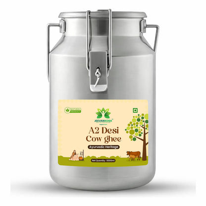 JEEVANKOSH A2 Desi Cow Ghee 5000ML